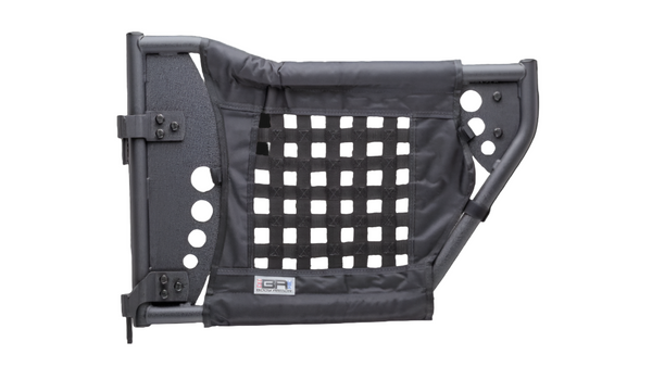 Jeep Wrangler JK 2007–2018 Rear Trail Doors – Gen 3, Open-Air Design – Body Armor 4x4