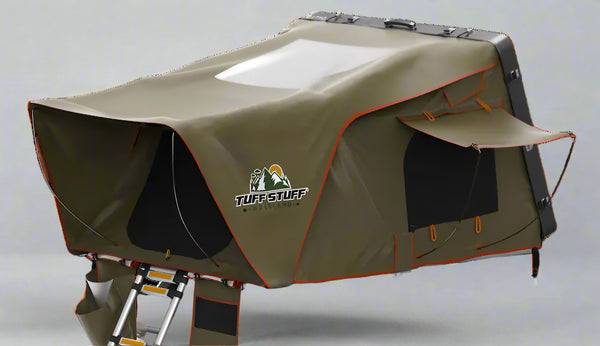 Alpha Hardshell Rooftop Tent, ABS, 2-3 Person, Black