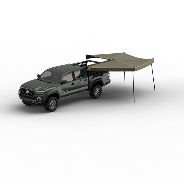 Tuff Stuff Overland 270° Awning – Compact, Passenger Side